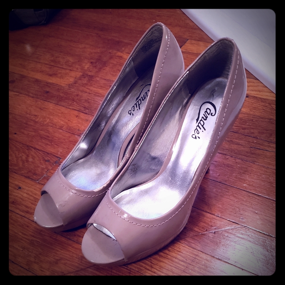 Candies Open Toe heels
